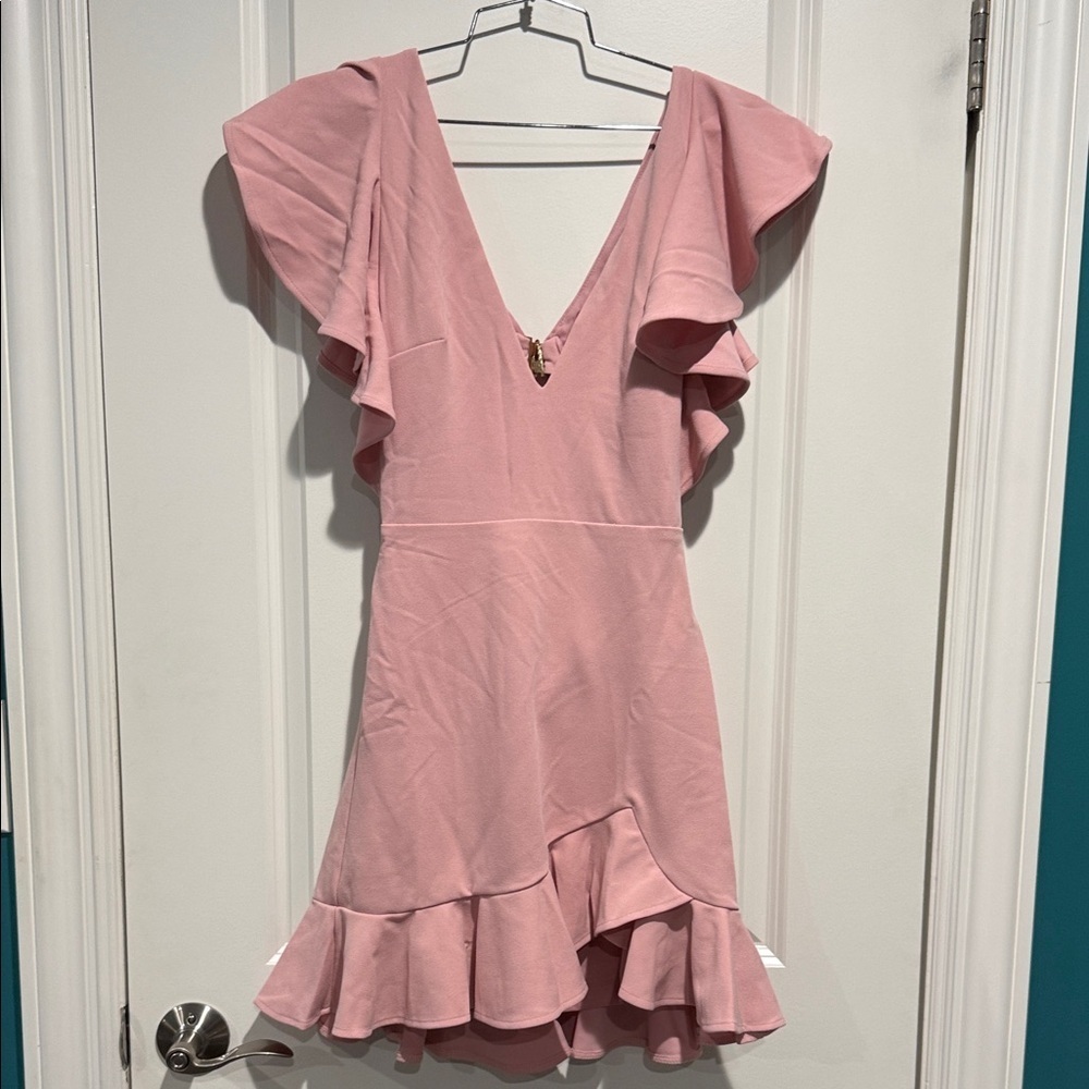 Hello Molly magic spell pink dress. Size small. NWT